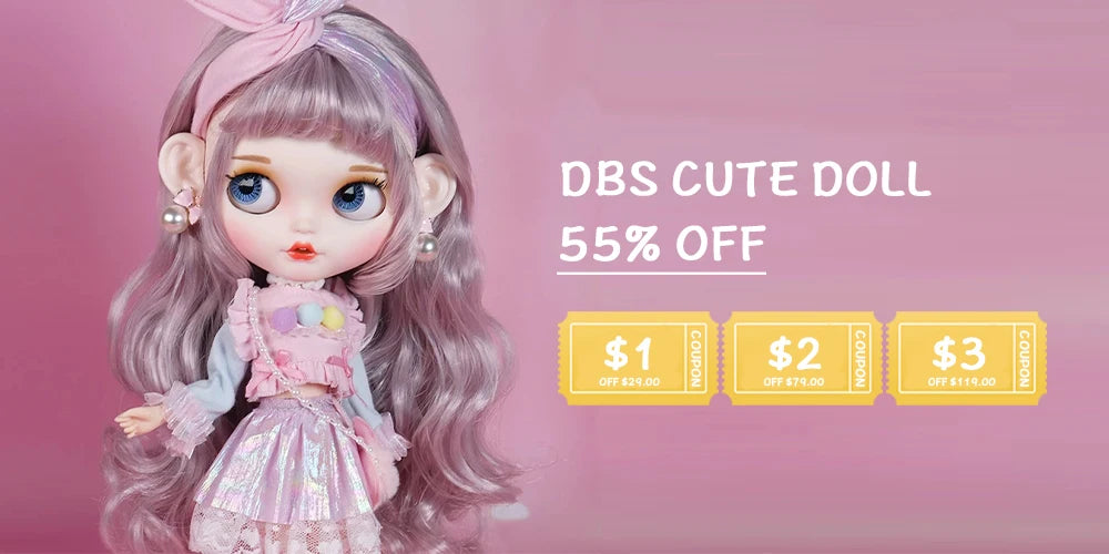 ICY DBS blyth doll 1/6 BJD Joint body Tan skin Matte Face 30cm on sale special price toy gift Anime Girl SD