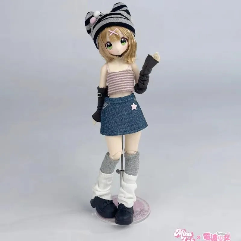 Don'T Touch My Bangs Series Smart Doll 1/6 Bjd Blind Box Ball Jointed Doll Mystery Box With Hair Figures Model Toy Diy Pose
