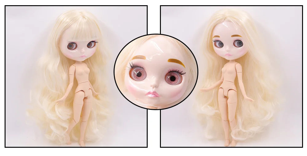 ICY DBS blyth doll 1/6 bjd toy joint body white skin 30cm on sale special price toy gift anime doll