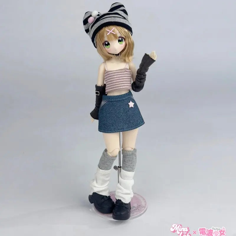 Don'T Touch My Bangs Series Smart Doll 1/6 Bjd Blind Box Ball Jointed Doll Mystery Box With Hair Figures Model Toy Diy Pose